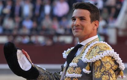 El torero Jos&eacute; Mar&iacute;a Manzanares, en la plaza de las Ventas en 2013. 