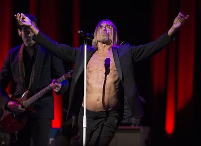 Iggy Pop, en su concierto del pasado 16 de marzo en el festival SXSW de Austin.