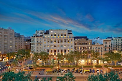 El hotel Mandarin Oriental de Barcelona, en el paseo de Gràcia.