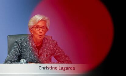 Christine Lagarde, presidenta del BCE.