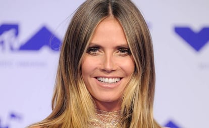 Heidi Klum en los premios MTV de 2017 en California.