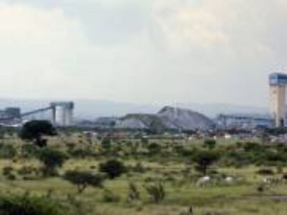 En la imagen, la mina sudafricana de platino de Marikana. EFE/Archivo