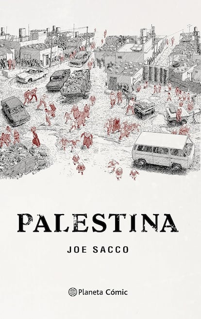 Portada de 'Palestina', de Joe Sacco.