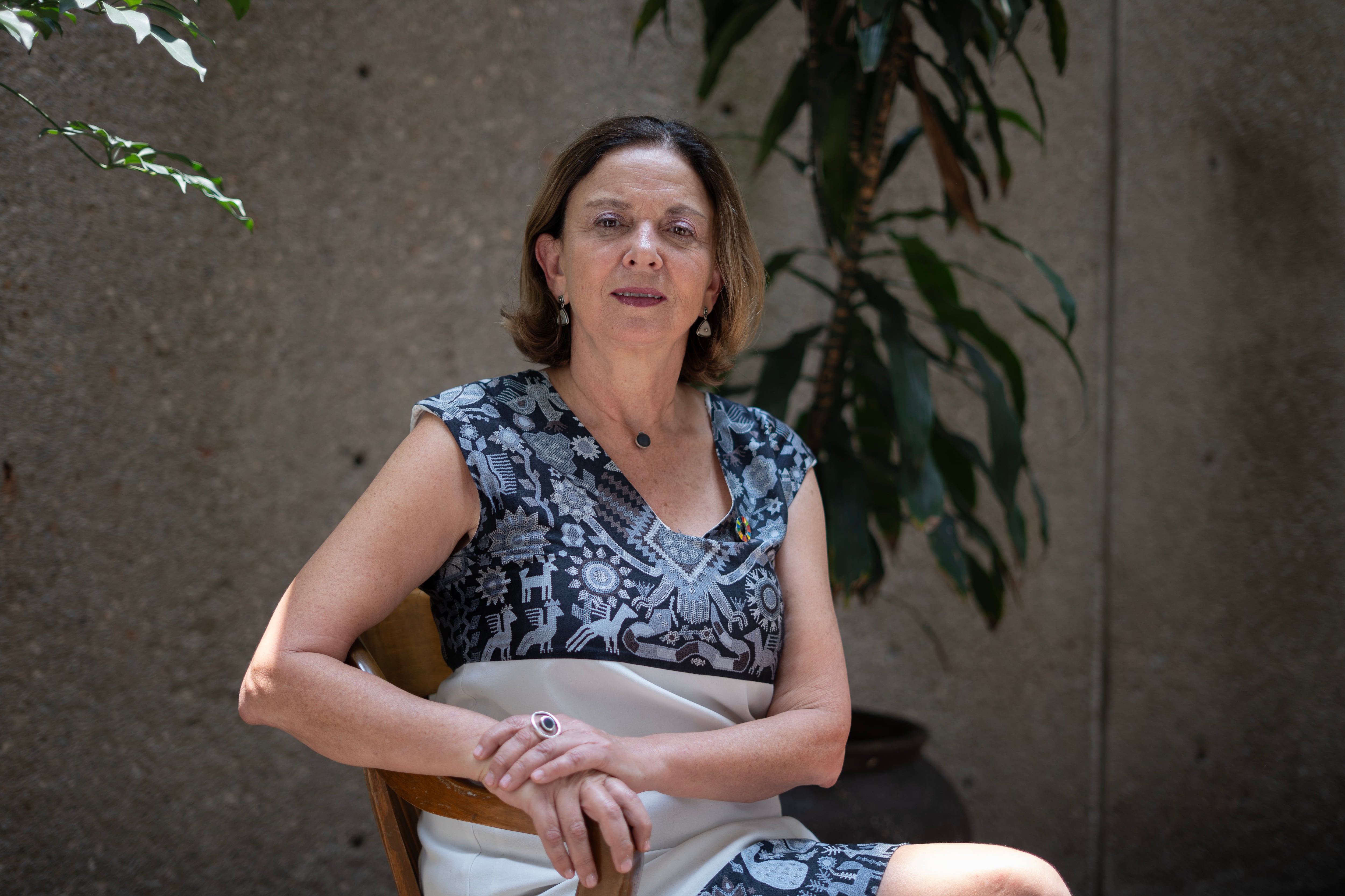 Ana Güezmes en Ciudad de México, el 14 de agsoto del 2025.