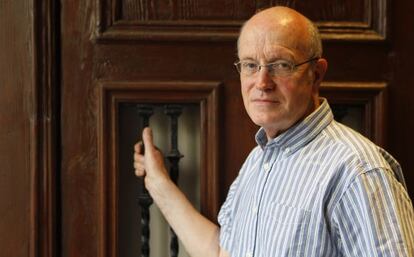 Iain Sinclair, en un hotel del centro de Madrid.