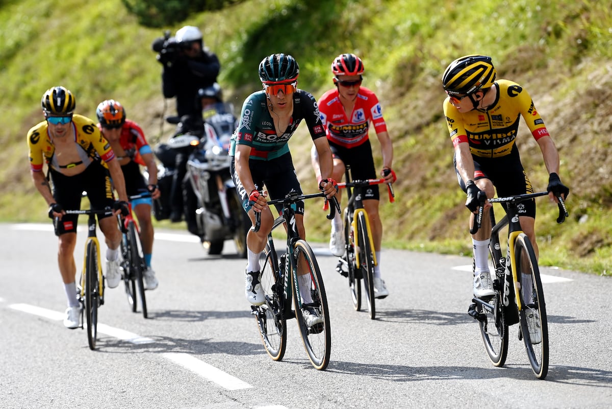 El prometedor ciclista belga Cian Uijtdebroeks deja al Visma por el Movistar