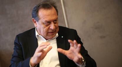 El ministro de Turismo argentino, Gustavo Santos, este martes en Madrid.