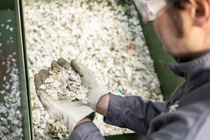 Proceso de reciclaje de residuos en Gaiker.