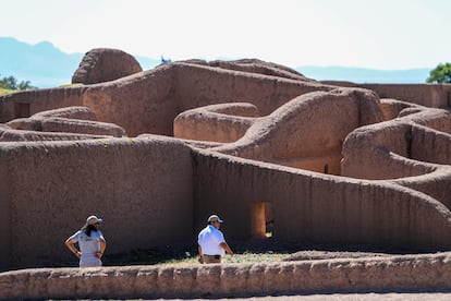 Sitio arqueológico de Paquimé en el pueblo de Casas Grandes, al norte de la capital de Chihuahua. 