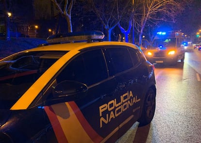 Un coche de la Policía Nacional.