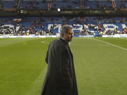 Mourinho, en su reto con el Bernab&eacute;u