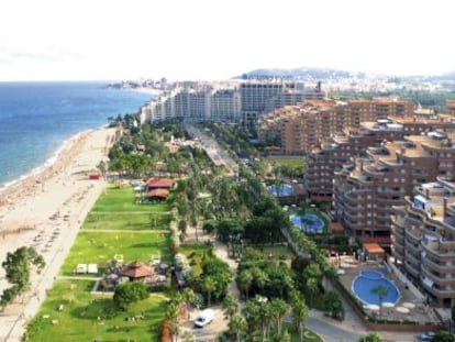 Vista del complejo vacacional Marina d´Or en Oropesa del Mar (Castellón)