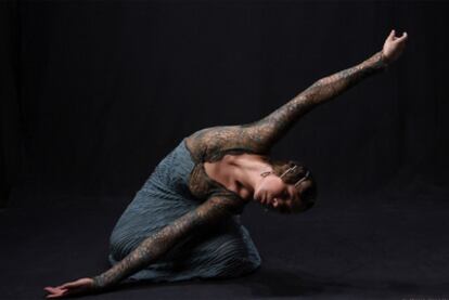 La bailarina Selene Muñoz participa en el festival de jóvenes talentos del flamenco <i>Sangre Nueva.</i>