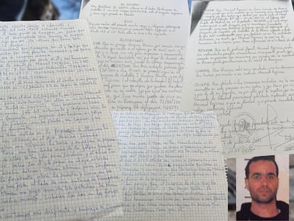 Cartas que Es Satty envió al juez y a instituciones del Estado durante su estancia en prisión.