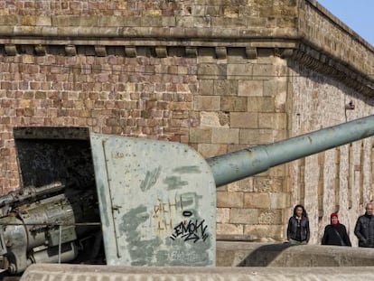 Canons a Montjuïc, una constant en la història de la muntanya barcelonina.