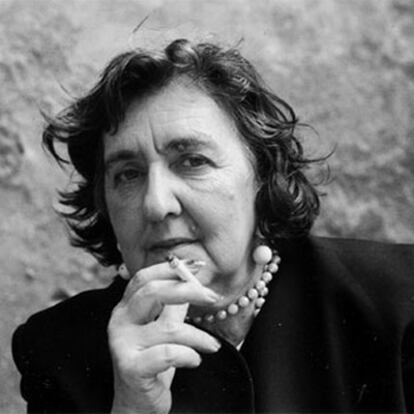 La poetisa italiana Alda Merini.
