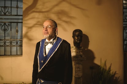 Rafael Enrique Conde, el gran ecónomo de la Gran Logia de masones de Colombia.