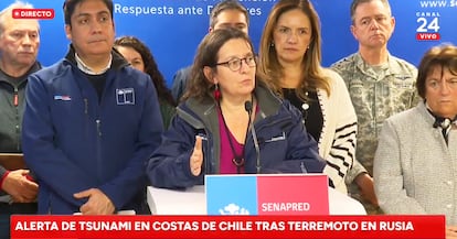 Alerta de tsunami en “toda la costa de Chile” tras el terremoto en Rusia
