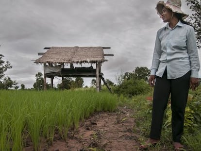 Ith Sopha lidera un grupo de ahorro en su comunidad en Camboya y es titular del programa regional de empoderamiento económica y social con perspectiva de género.