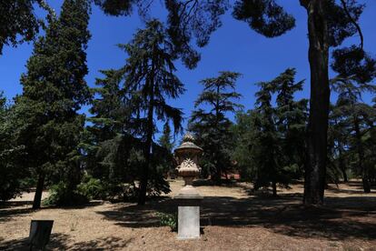 Interior de la quinta de Torre Arias, en San Blas.