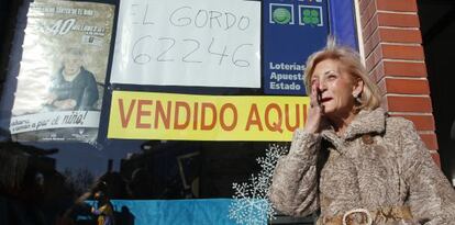 Administración número 8 de Leganés, donde se ha vendido el Gordo.