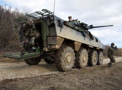 Imagen del vehículo blindado que Nexter ya desarrolla ahora en Francia.