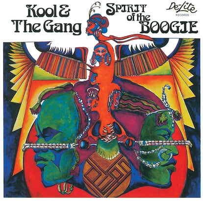 Portada del disco ‘Spirit of the Boogie’, de Kool & The Gang.