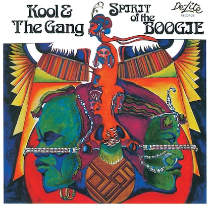 Portada del disco ‘Spirit of the Boogie’, de Kool & The Gang.  