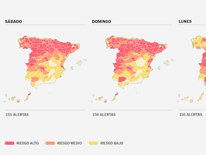 Mapa de alertas por calor: Consulte los municipios en niveles de riesgo para la salud