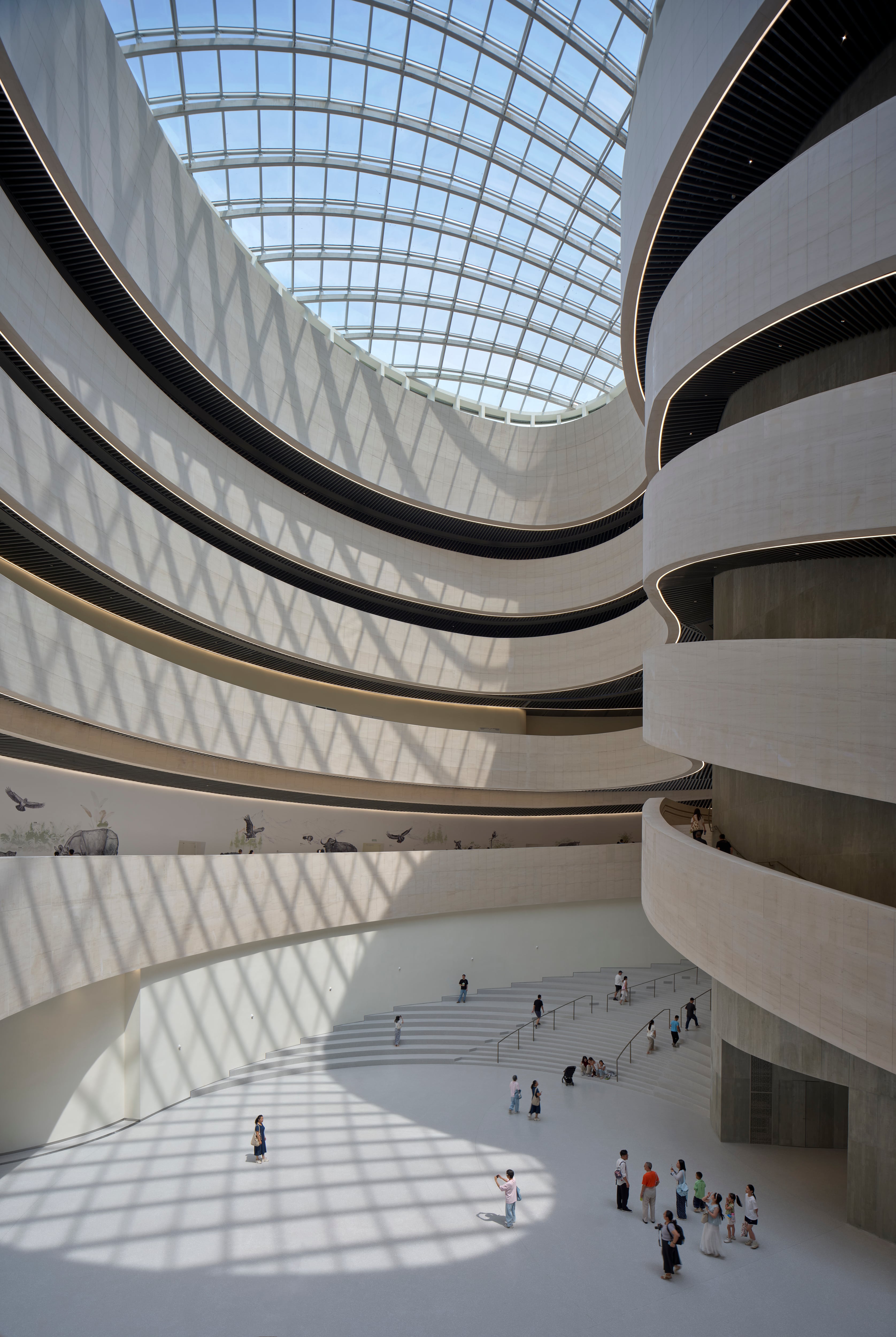Vista del interior del museo.