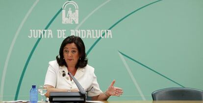 Mar Moreno, consejera de Educación de Andalucía.