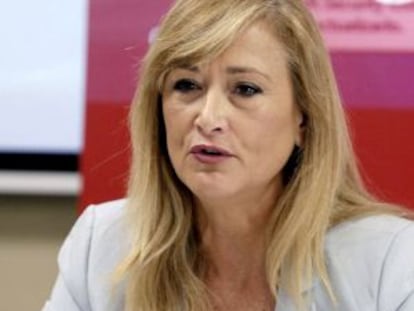 La delegada del Gobierno en Madrid, Cristina Cifuentes.