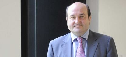 Andoni Ortuzar, presidente del Bizkai Buru Batzar.