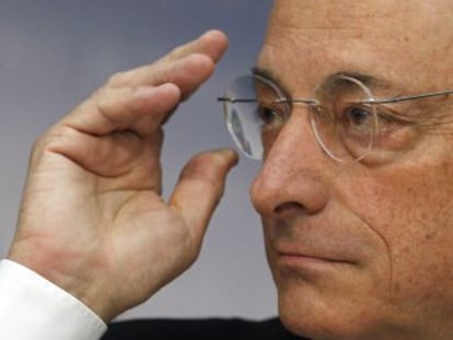 Mario Draghi, presidente del BCE