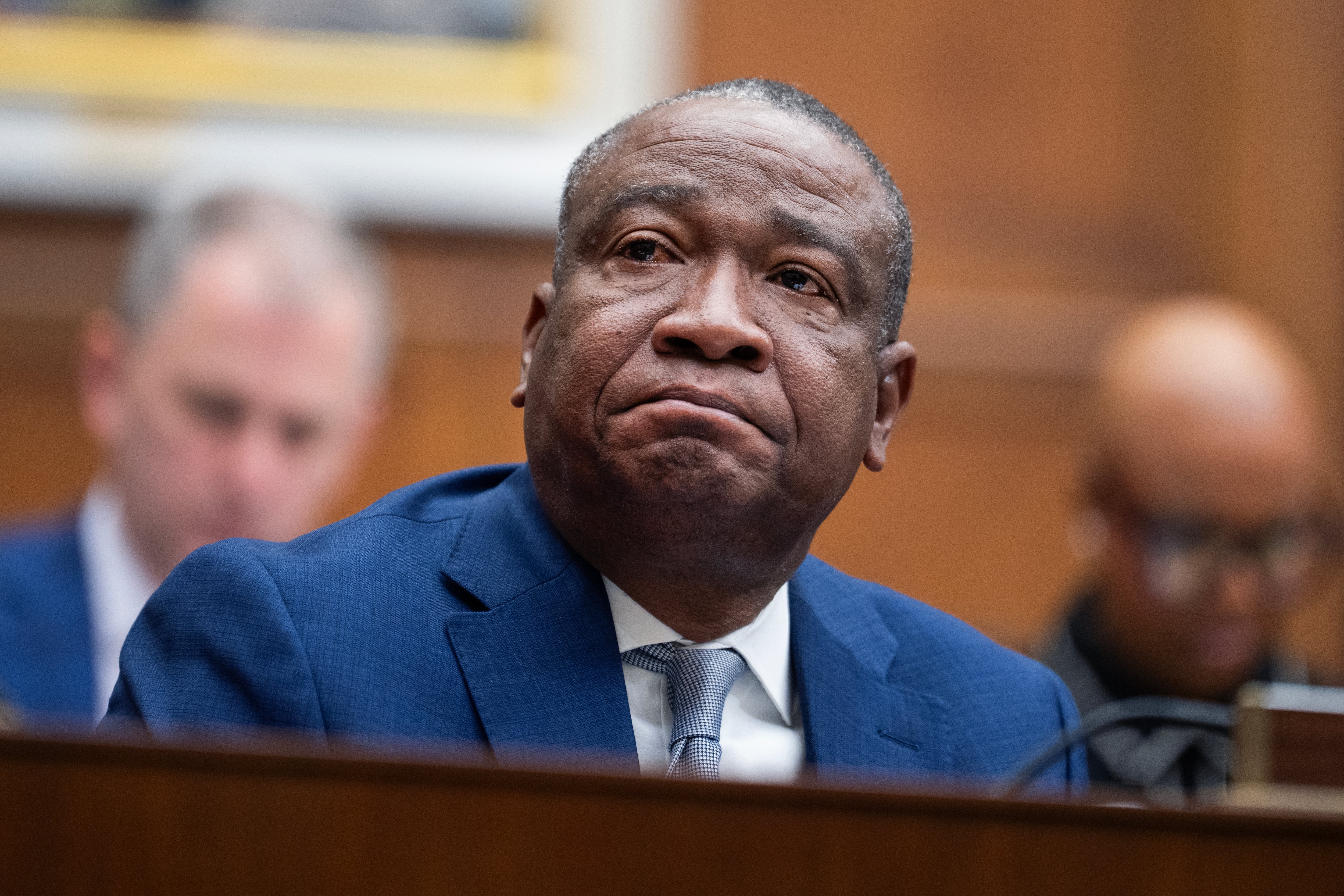 El congresista Cleo Fields, el pasado mes de febrero, en una audiencia en el Capitolio.