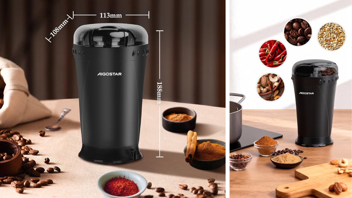 Para que te tomes el café recién molido hasta con una cafetera italiana: este molinillo cuesta menos de lo que imaginas