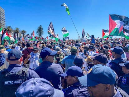 South Africans support Palestinians