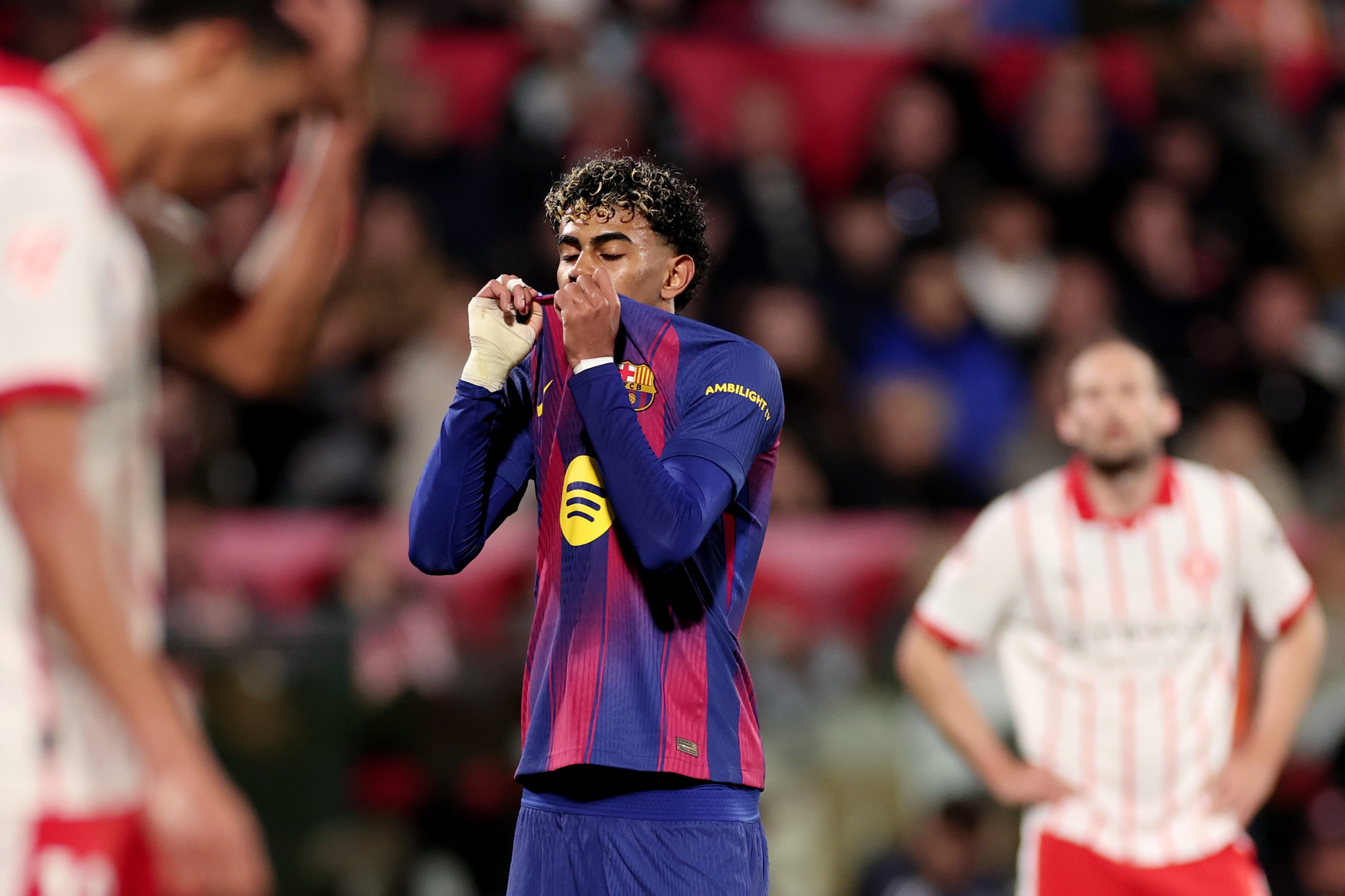 El Girona somete a un Barça negado en Montilivi