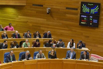 Votaciones en el Parlamento