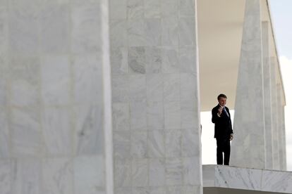 Bolsonaro no Planalto.