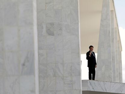 Bolsonaro no Planalto.