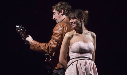 Ivan Massagué y Marta Bayarri, en 'Aquella nit'