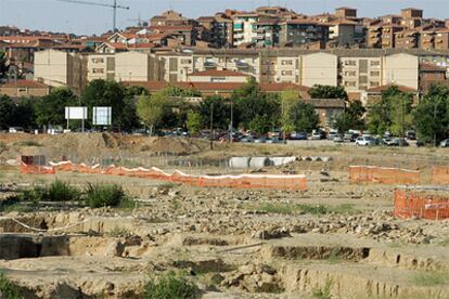 Ruinas visigodas en la Vega Baja toledana.