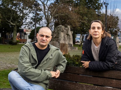 Los hermanos Esteban y Olalla Radío, el 30 de diciembre en O Grove.