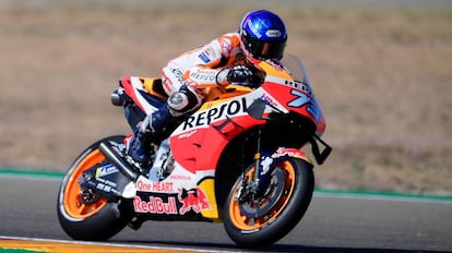 El piloto español de Repsol Honda Álex Márquez.