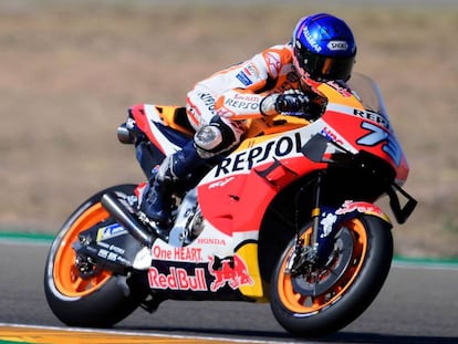 El piloto español de Repsol Honda Álex Márquez.