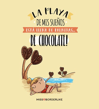 Las palmeras de chocolate tiene ya hasta memes como este de Miss Borderlike.