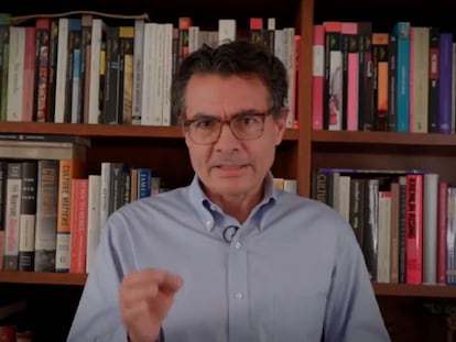 Fragmento del video de Alejandro Gaviria publicado en sus redes sociales esta mañana.