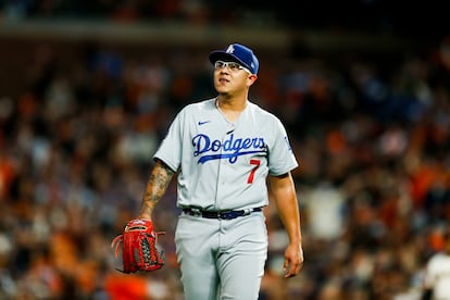 Julio Urias de Los Ángeles Dodgers