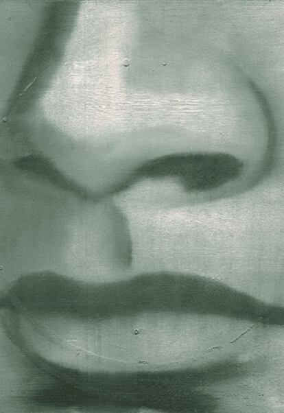 'Nariz' (1962), óleo de Gerhard Richter, en la galería Peter Freeman.